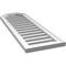 Ekena Millwork Octagonal Top Surface Mount PVC Gable Vent w/ 2"W x 1-1/2"P Brickmould Frame, 14"W x 42"H GVPOT14X4202SF - alternate 3